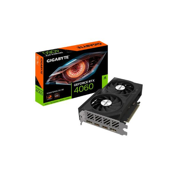 VGA GIGABYTE nVidia GeForce RTX 4060 WINDFORCE OC 8GB